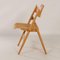Beech Folding Chair by Egon Eiermann for Wilde + Spieth, 1960s, Image 4