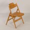 Beech Folding Chair by Egon Eiermann for Wilde + Spieth, 1960s 8