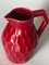 Red Ceramic Jug or Pitcher with Geometrical Pattern, France, 1940 7