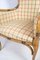 Armchairs in Checkered Fabric & Wood, 1920s, Set of 2, Image 5