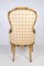 Armchairs in Checkered Fabric & Wood, 1920s, Set of 2 7