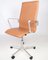 Model 3293C Oxford Classic Office Chair in Cognac Leather by Arne Jacobsen, 2010s, Image 2