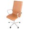 Model 3293C Oxford Classic Office Chair in Cognac Leather by Arne Jacobsen, 2010s 1
