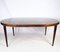 Danish Round Rosewood Dining Table from Omann Jun, 1960s 9