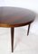 Danish Round Rosewood Dining Table from Omann Jun, 1960s, Image 7