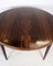 Danish Round Rosewood Dining Table from Omann Jun, 1960s 6