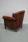 Vintage Dutch Cognac Leather Club Chair 13