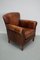 Vintage Dutch Cognac Leather Club Chair 3