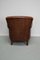 Vintage Dutch Cognac Leather Club Chair 12