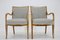 Vintage Danish Armchairs in Birch by Frits Henningsen, 1950s, Set of 2, Image 6