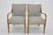 Vintage Danish Armchairs in Birch by Frits Henningsen, 1950s, Set of 2 7