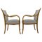 Vintage Danish Armchairs in Birch by Frits Henningsen, 1950s, Set of 2, Image 1