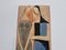 Mid-Century Ceramic Lovers Wall Sculpture, 1970s 7