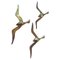 Brass Wall Decor Sculptures of Seagulls, Austria, 1963, Set of 3, Image 1