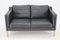 Danish Two-Seater Sofa in Leather, 1970s, Image 3