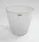 Vintage Swedish Art Deco Frosted Glass Ice Bucket from Pukeberg 1
