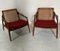 Model 400 Lounge Chairs in Teak by Hartmund Lohmeyer for Wilkhahn, 1956, Set of 2 3
