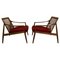 Model 400 Lounge Chairs in Teak by Hartmund Lohmeyer for Wilkhahn, 1956, Set of 2 2