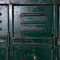 Industrial French Steel Four Door Locker, 1940s 5