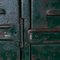 Industrial French Steel Four Door Locker, 1940s 4