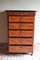 Bidermier Brown Mahogany Chest of Drawers 2