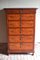 Bidermier Brown Mahogany Chest of Drawers 7