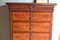 Bidermier Brown Mahogany Chest of Drawers, Image 3