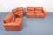 Modular Petronio ​​Sofa Sections by Tito Agnoli for Poltrona Frau, Italy, 1970s, Set of 3 2