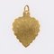 18 Karat Yellow Gold Notre Dame De Lourdes Medal, Image 5