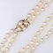 Cultured Pearl Yellow Gold Double Row Necklace, 1960s, Image 14