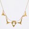 French Belle Epoque 18 Karat Yellow Gold Drapery Necklace with Pearls, 1890s 16