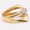 Vintage 18k Yellow Gold Diamond Ring, 1970s, Image 4