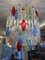 Murano Glass Chandelier in the style of Gio Ponti, 1990s, Image 6
