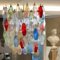 Lampadario in vetro di Murano nello stile di Gio Ponti, anni '90, Immagine 4