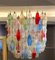 Murano Glass Chandelier in the style of Gio Ponti, 1990s 3