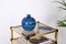 Vaso Rimini in terracotta blu e ceramica attribuito ad Aldo Londi per Bitossi, Italia, anni '60, Immagine 4