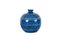 Rimini Blue Terracotta & Ceramic Vase attributed to Aldo Londi for Bitossi, Italy, 1960s, Image 10