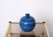 Vaso Rimini in terracotta blu e ceramica attribuito ad Aldo Londi per Bitossi, Italia, anni '60, Immagine 15