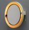 Space Age Round Mirror with Lighting Model A41 from Allibert, 1970s 3
