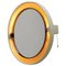 Space Age Round Mirror with Lighting Model A41 from Allibert, 1970s 1