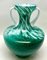 Italian Opalescent Green and White Opaline Pitcher, Florence, 1955 6