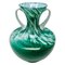 Italian Opalescent Green and White Opaline Pitcher, Florence, 1955 1