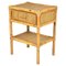 Mid-Century Italian Bedside Table in Bamboo and Rattan, 1970s, Image 2