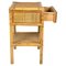 Mid-Century Italian Bedside Table in Bamboo and Rattan, 1970s, Image 8