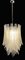 Lámpara de araña italiana grande de cristal de Murano Felci con 41 vasos, años 90, Imagen 7