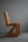Scandinavian Zig Zag Chair in Pine, 1980s 12