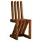Scandinavian Zig Zag Chair in Pine, 1980s, Image 1