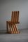 Scandinavian Zig Zag Chair in Pine, 1980s, Image 9