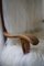 Vintage Armchair in Longhaired Icelandic Sheepskin by by Henning Kjærnulf, 1950 13