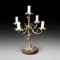 Early 20th Century Brass 5-Arm Table Lamp, 1920s 1